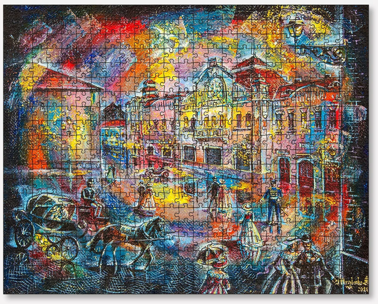 Sestavljanka 500 kosov, večbarvna, Evila Originals, PZL_0145_500