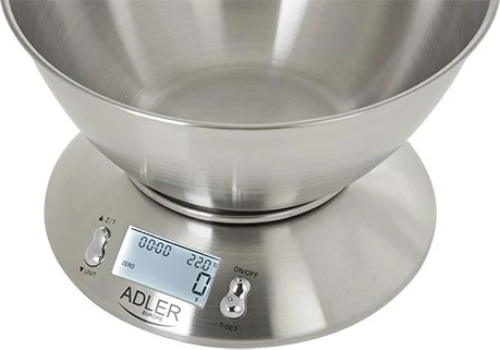 Kuhinjska tehtnica Adler AD 3134, sive barve