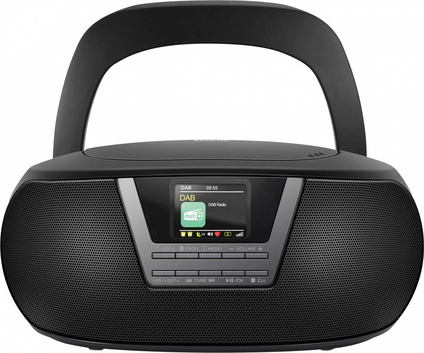 Radio boombox Sencor SPT 6200DB, CD/MP3/USB/FM/DAB+, Bluetooth, črn