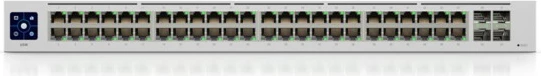 Upravljan preklopnik, 48 x Gigabit Ethernet, za namestitev v rack, srebrn Ubiquiti UniFi USW-48