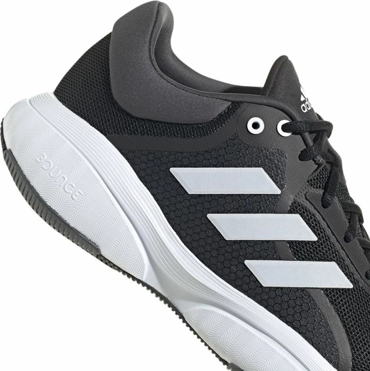 Tekmovalne atletske čevlje adidas, črni