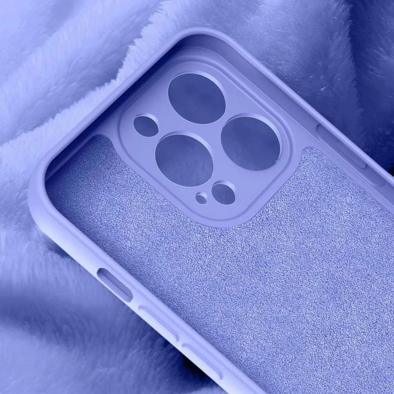 Silikonska zaščita Hurtel za iPhone 14 Plus, fuchsia