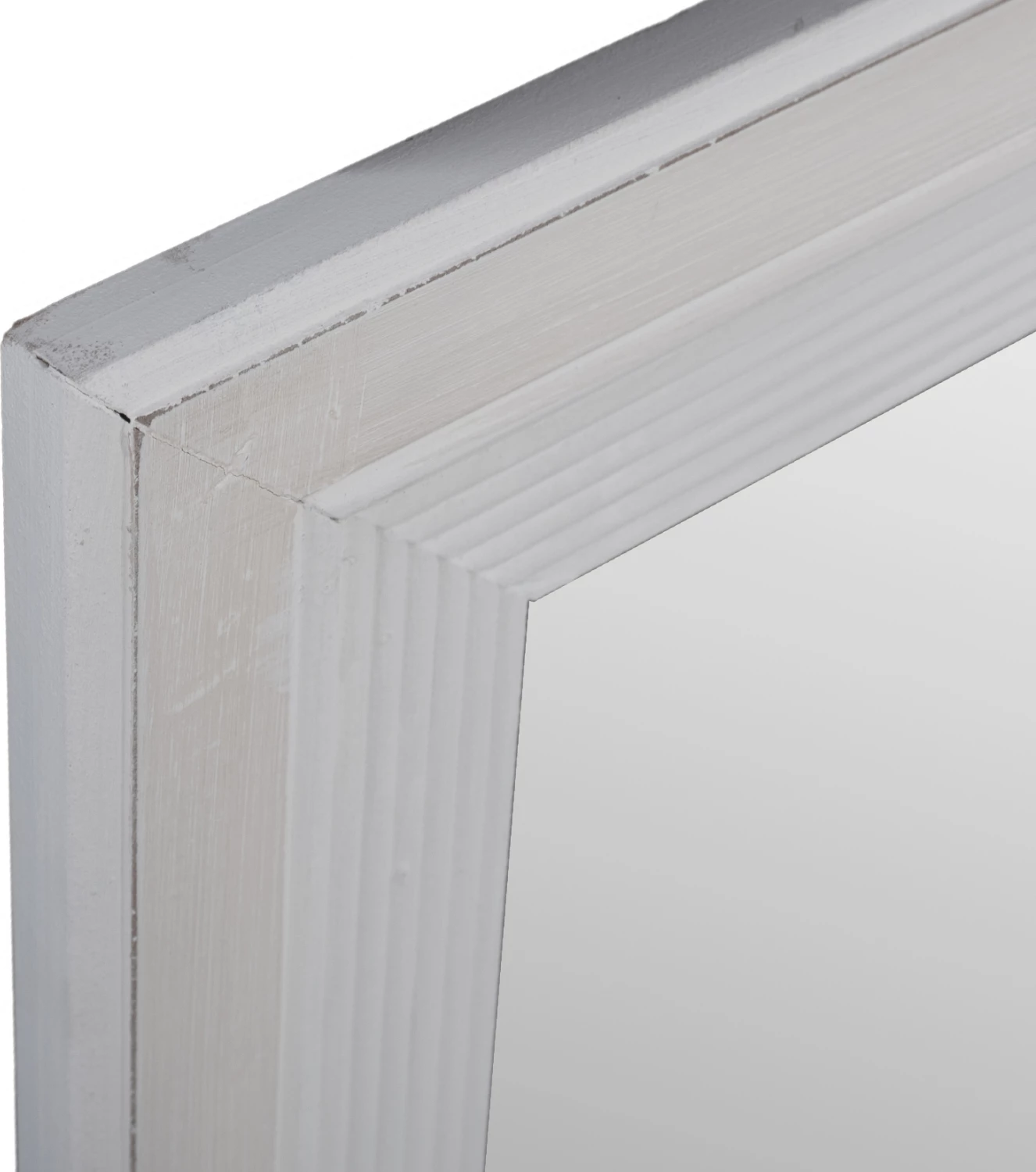 Ogledalo, bela patina FH7191, 60x2x80 cm