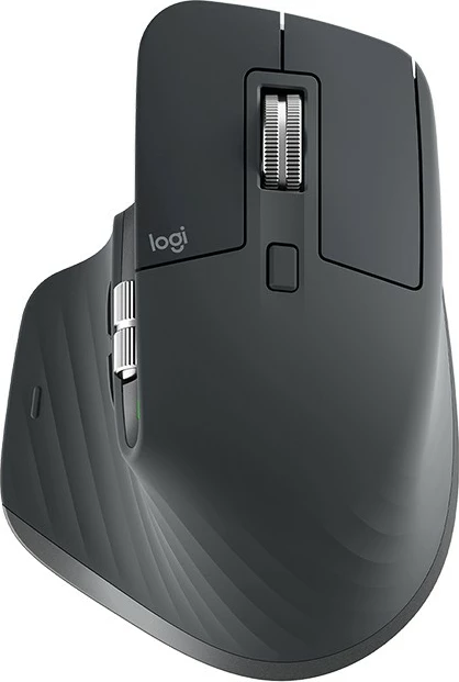 Set tipkovnice in miške Logitech 920-010931, brezžično RF + Bluetooth, QWERTY, LED, grafit