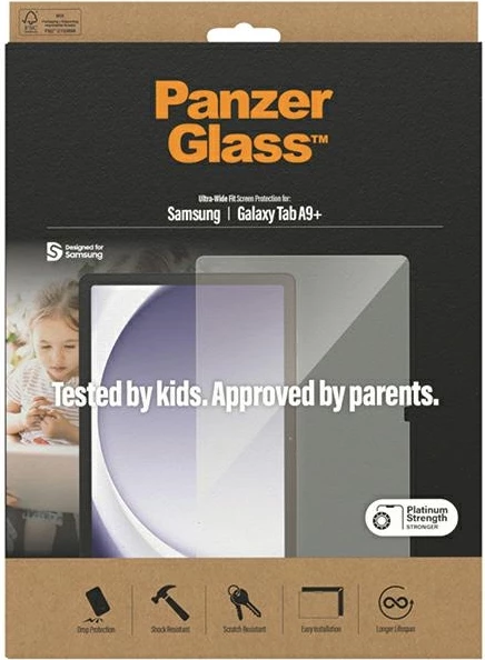 Zaščitno steklo Ultra-Wide Fit PanzerGlass za Samsung Galaxy Tab A9 Plus 11"