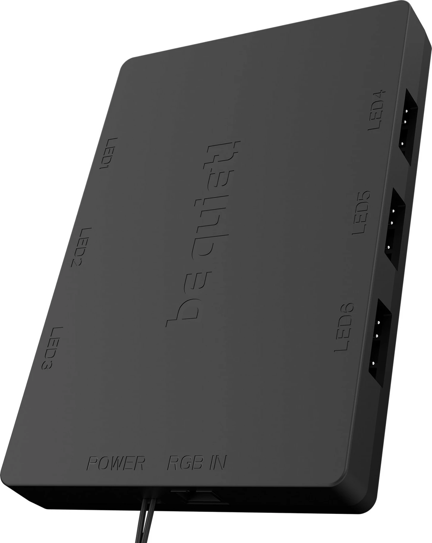 Ventilatorji za ohišje LIGHT WINGS 120mm PWM ARGB, 3 kosi, Be Quiet!, črni