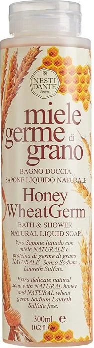 Tekoče milo za telo Honey Wheat Germ Bath & Shower Nesti Dante, 300 ml