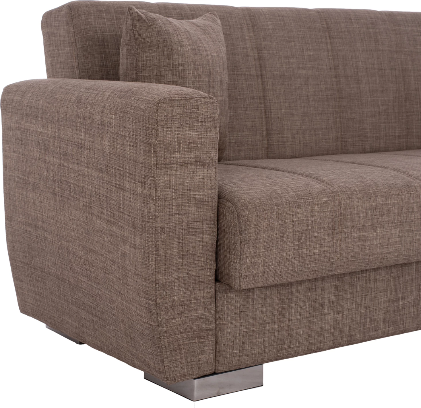 3-sedežna raztegljiva zofa v bež barvi 215x80x77 cm