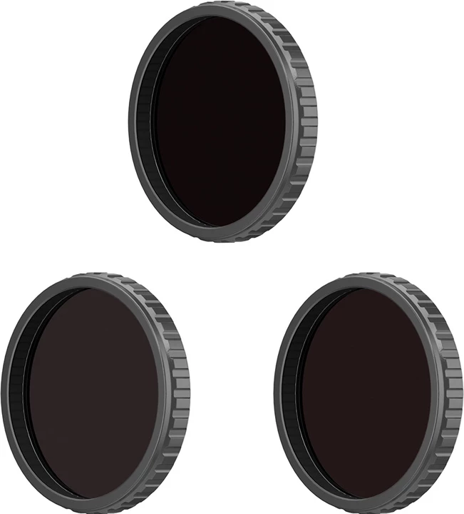 Set ND filtrov za športne kamere DJI Osmo Action 3/4, ND8/ND16/ND32, s škatlo