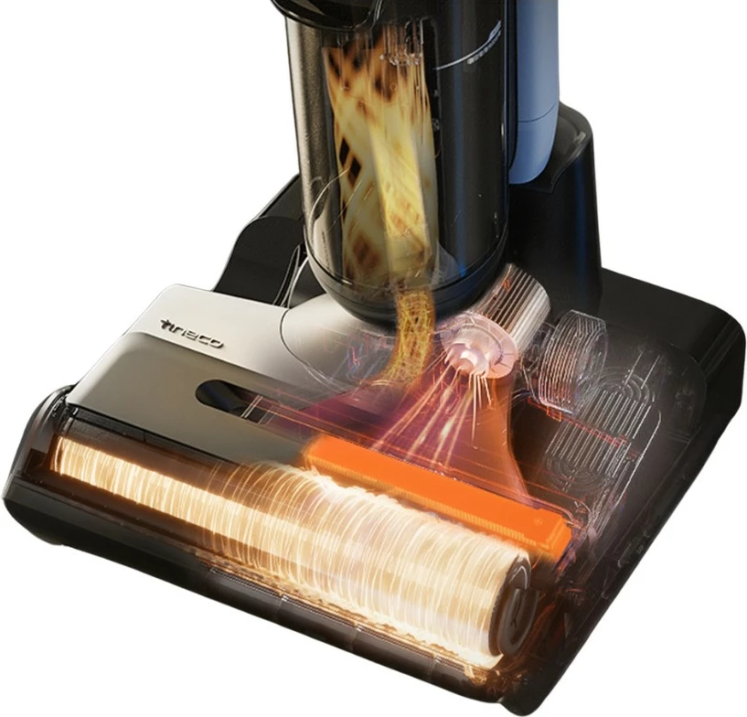 Stick sesalnik za mokro in suho čiščenje Tineco Floor One S6 Flashdry Pet, 4Ah, LED, brez vrečke, siv