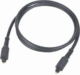 Avdio kabel TOSLINK, 2 m, črn Gembird