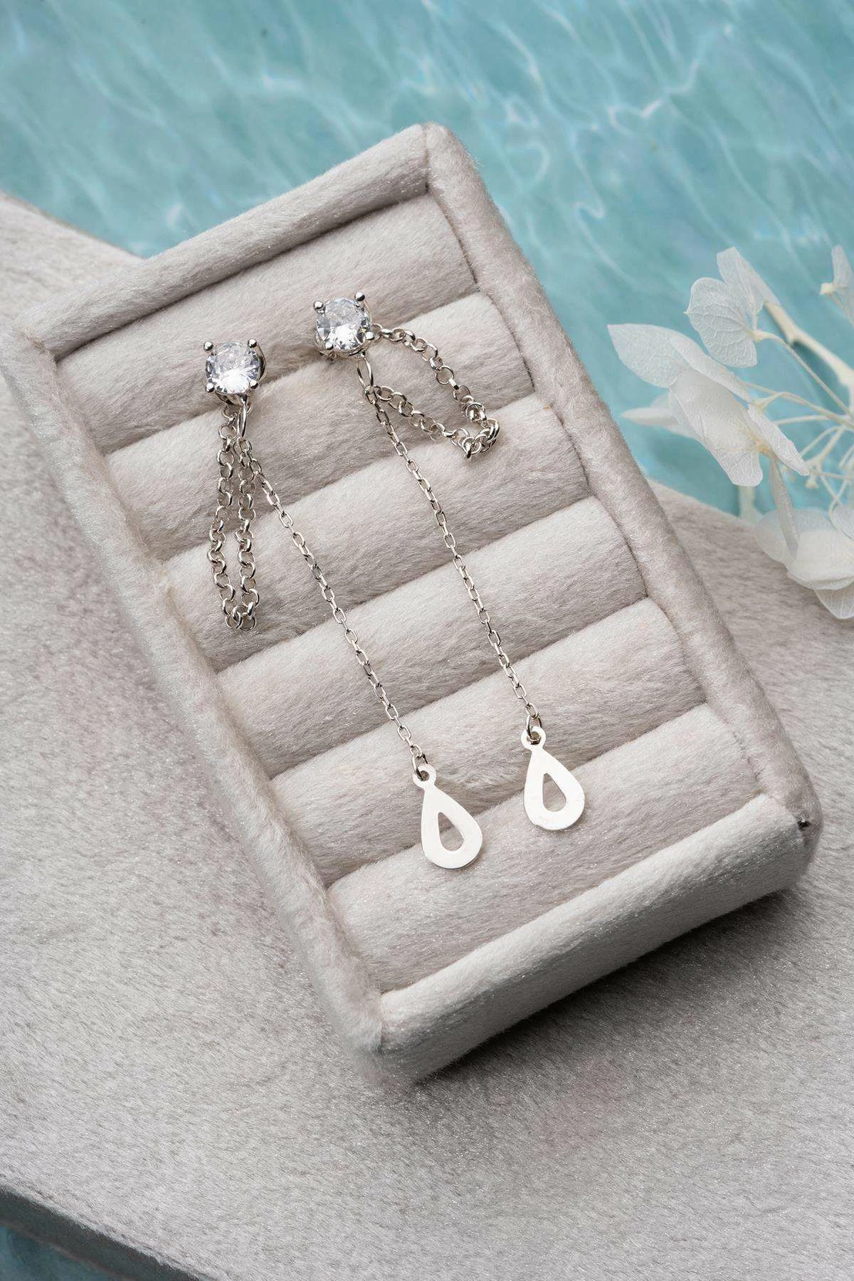 Uhani iz čistega srebra Jumeon, NRZ1000248