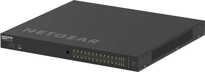 Upravljen preklopnik NETGEAR M4250-26G4XF-PoE+, 24 x Gigabit, 4 x SFP+, PoE+, rackmount, črn