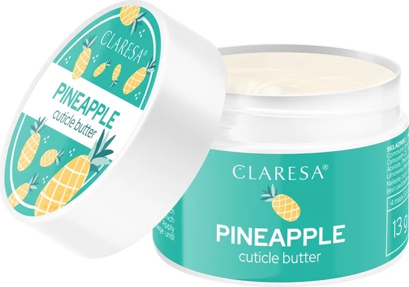 Maslo za obnohtno kožico Claresa Pineapple, za ženske, 13 g