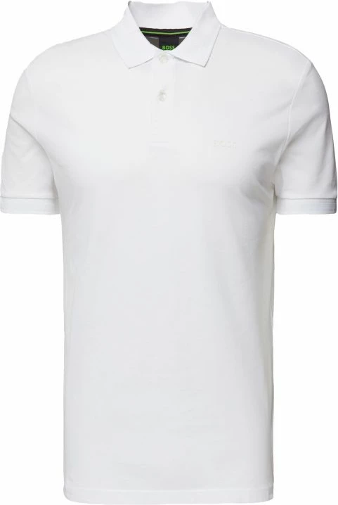 Polo majica Boss za moške, bela