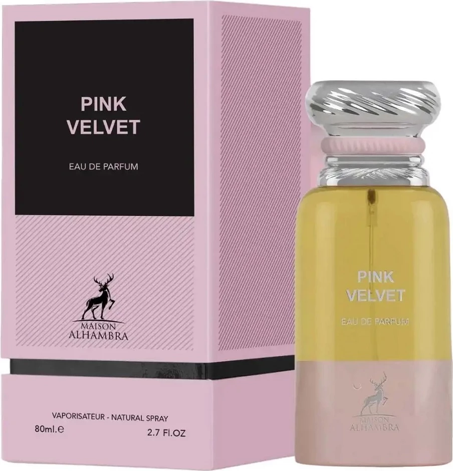 Eau de Parfum Pink Velvet, unisex, Maison Alhambra, 80 ml