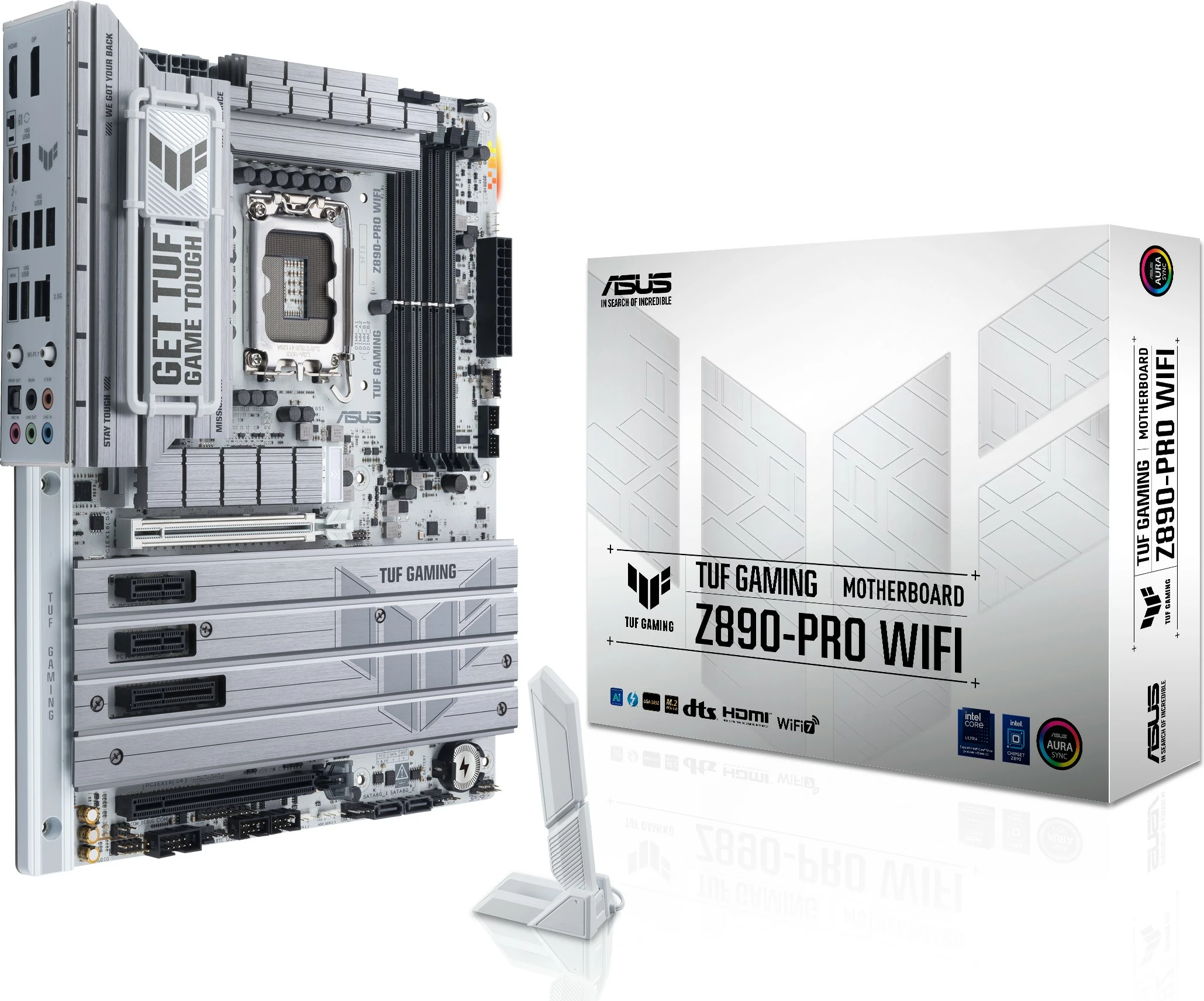 Matična plošča TUF GAMING Z890-PRO WIFI ASUS, Intel LGA 1851, DDR5, 192 GB