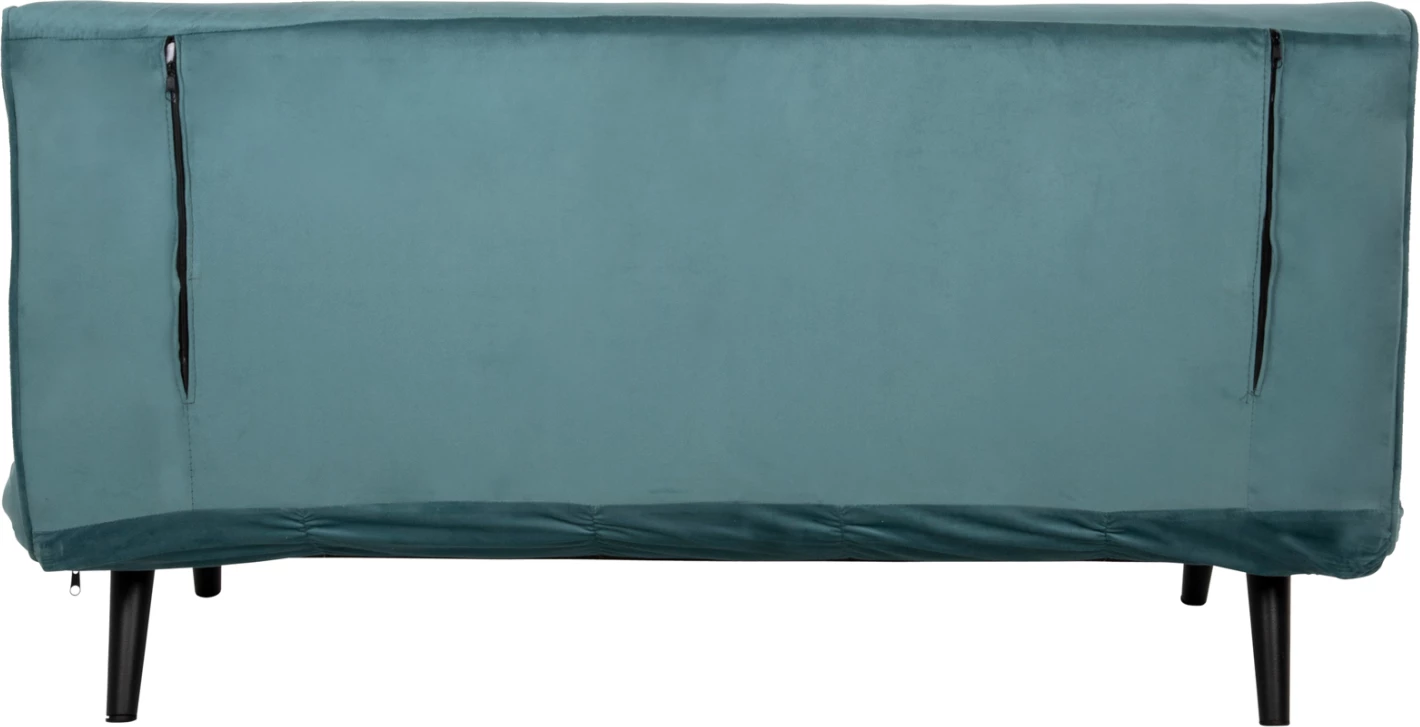 Raztegljiv kavč za 2 osebi ASMA FH3077.15 žamet v mint barvi 140x80x77H cm