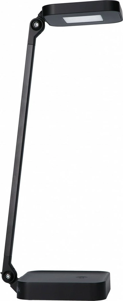 Namizna LED svetilka z vgrajenim polnilcem Maxcom ML 1001, črna