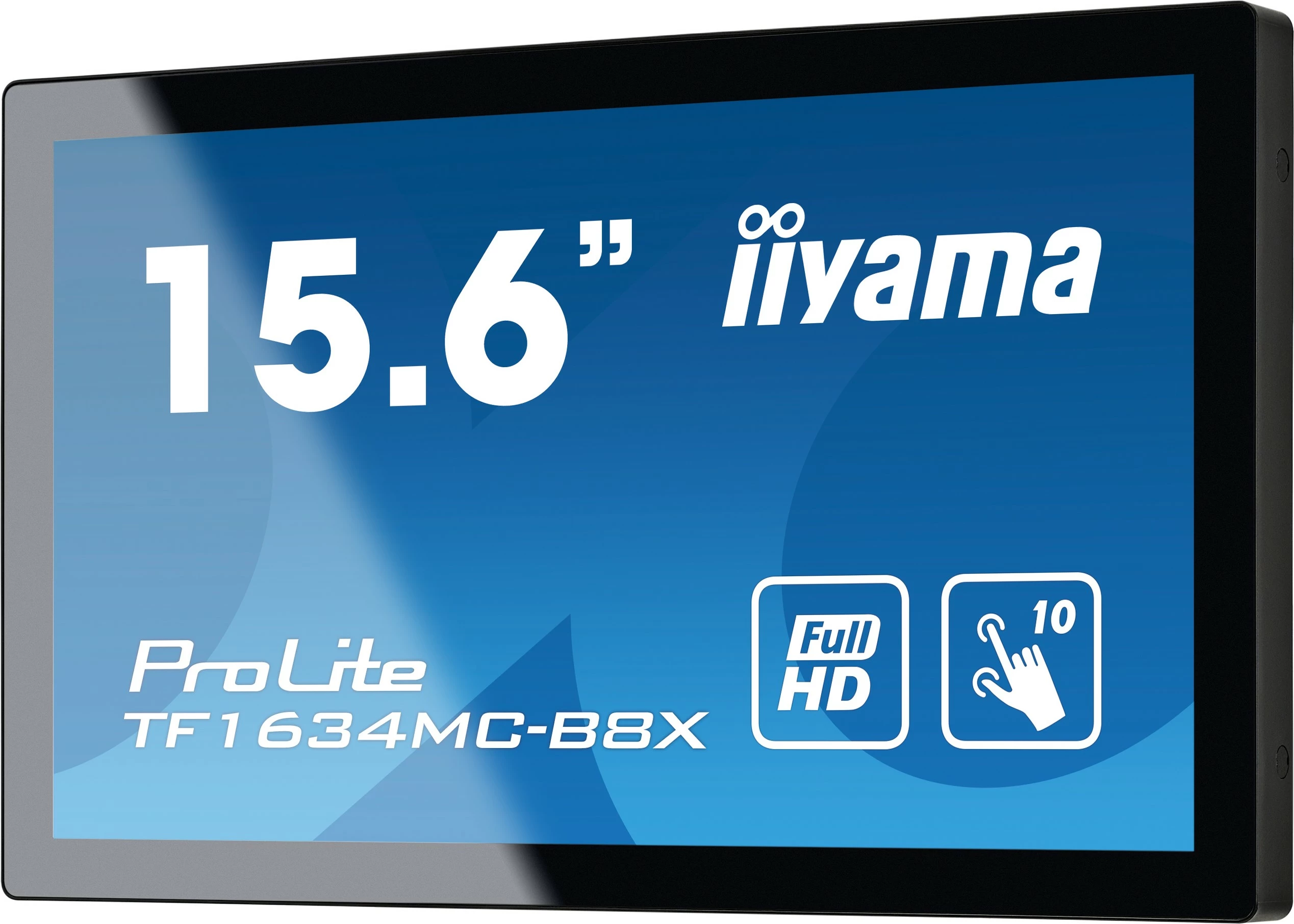Zaslon na dotik 15,6", iiyama ProLite TF1634MC-B8X, Full HD, LED, črn
