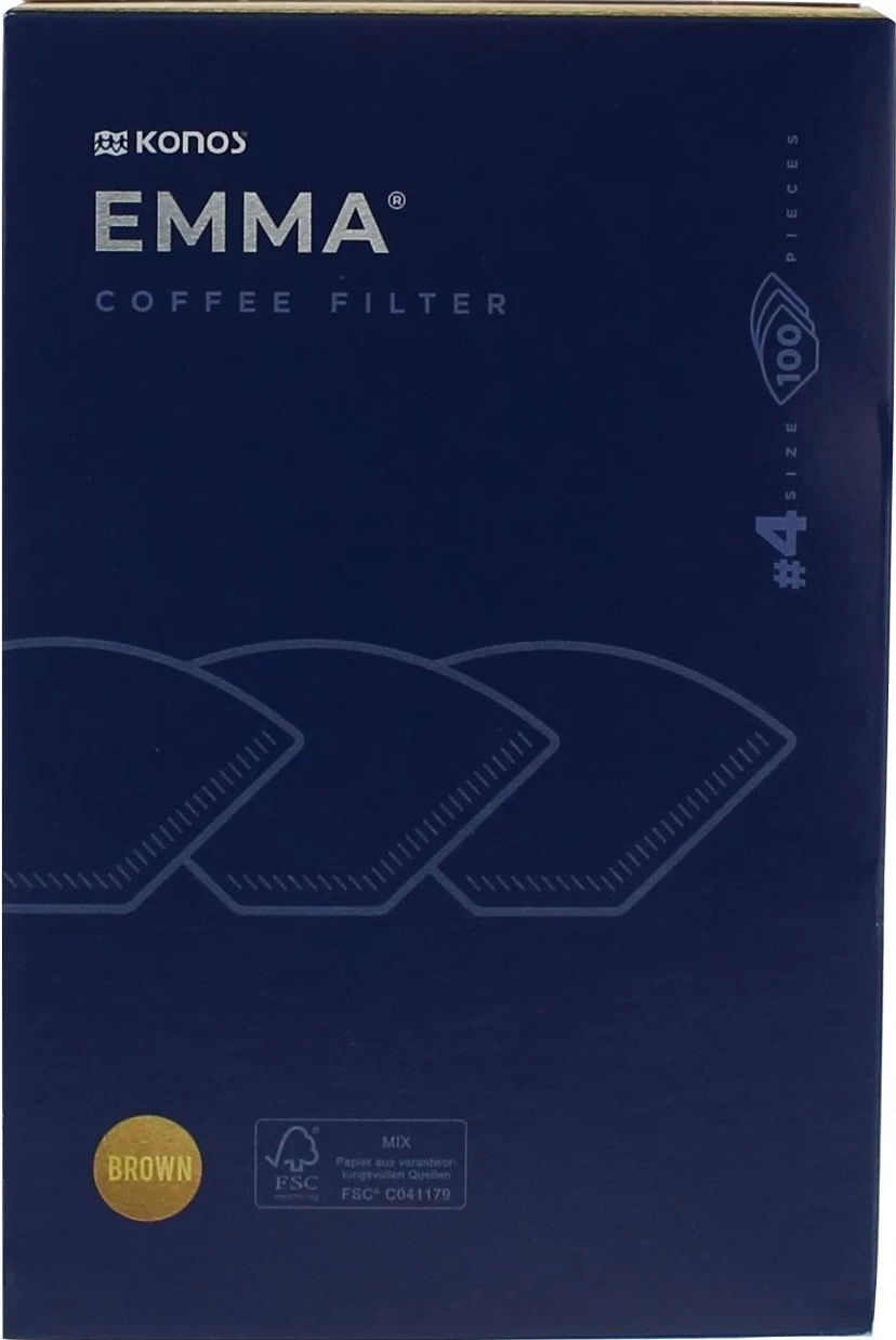 Filtri za kavo 1x4, 100 kosov, rjavi, Scanpart