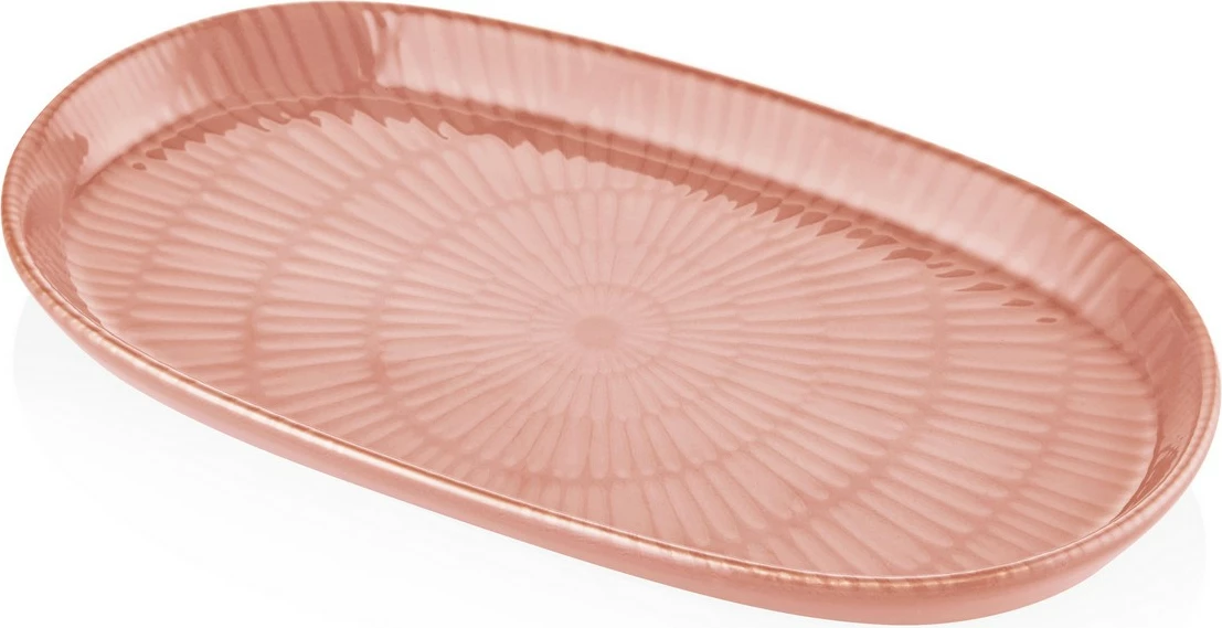 Servirna plošča Hermia NON0036, 16 x 29 x 4 cm, lososova