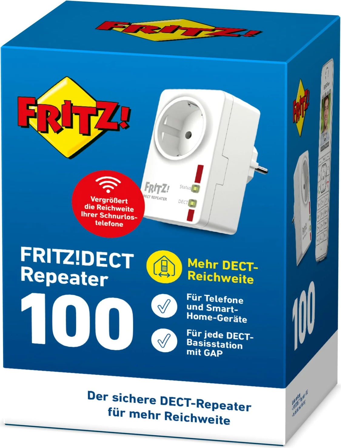 DECT podaljševalnik AVM FRITZ!DECT 100, DE