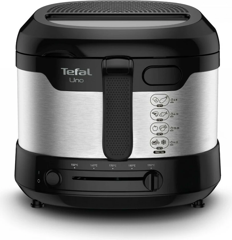 Cvrtnik 1,8 L, 1600 W, inox/črn — Tefal Uno M FF215D30