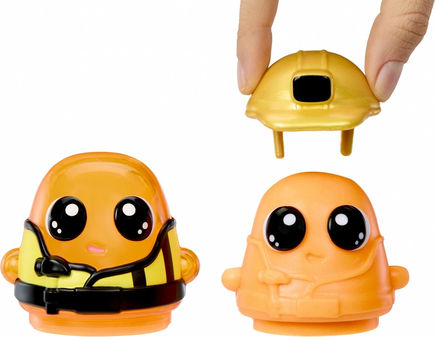 Set plastelina, ne sušeč, dišeč, 2 barvi, kalupi gradbinec/pirat/gasilec, MGA DohKins Hero Pack 123026-EUC/23040