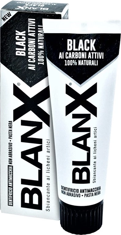 Izbeljevalna pasta za zobe BlanX Black Carbone Whitening 75 ml