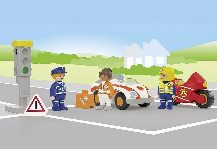 Set figuric Everyday Heroes, Playmobil Junior 71692, 8 kosov