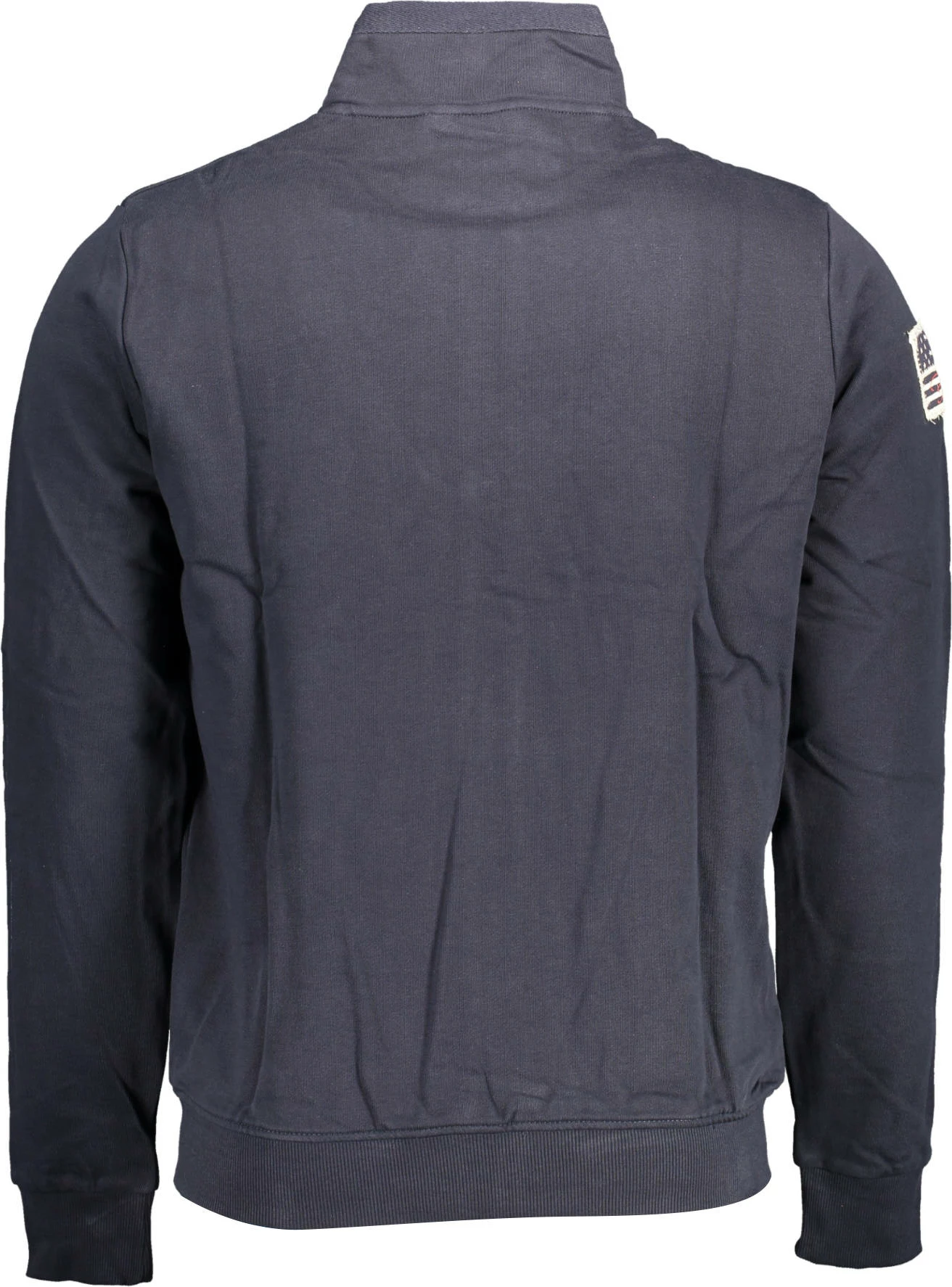 Pulover z zadrgo za moške, modre barve, US Polo