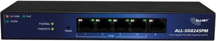 Managed preklopnik ALLNET ALL-SG8245PM, L2, Gigabit Ethernet, PoE