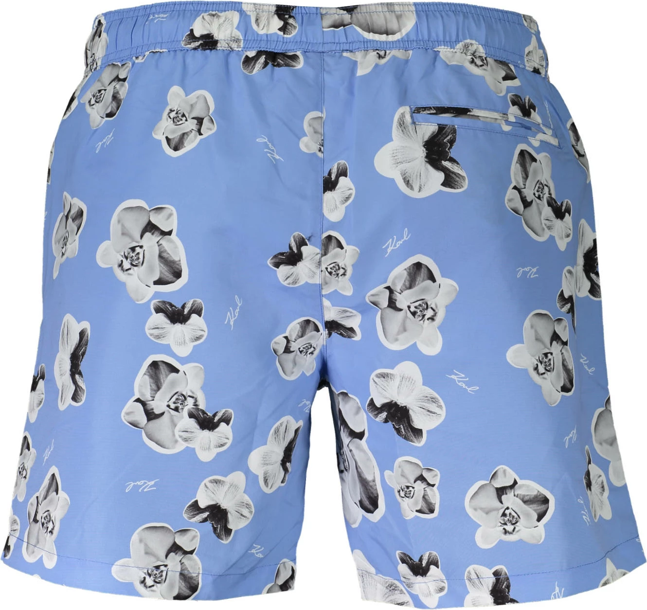 Spodnji del kopalk za moške KARL LAGERFELD BEACHWEAR, svetlo moder