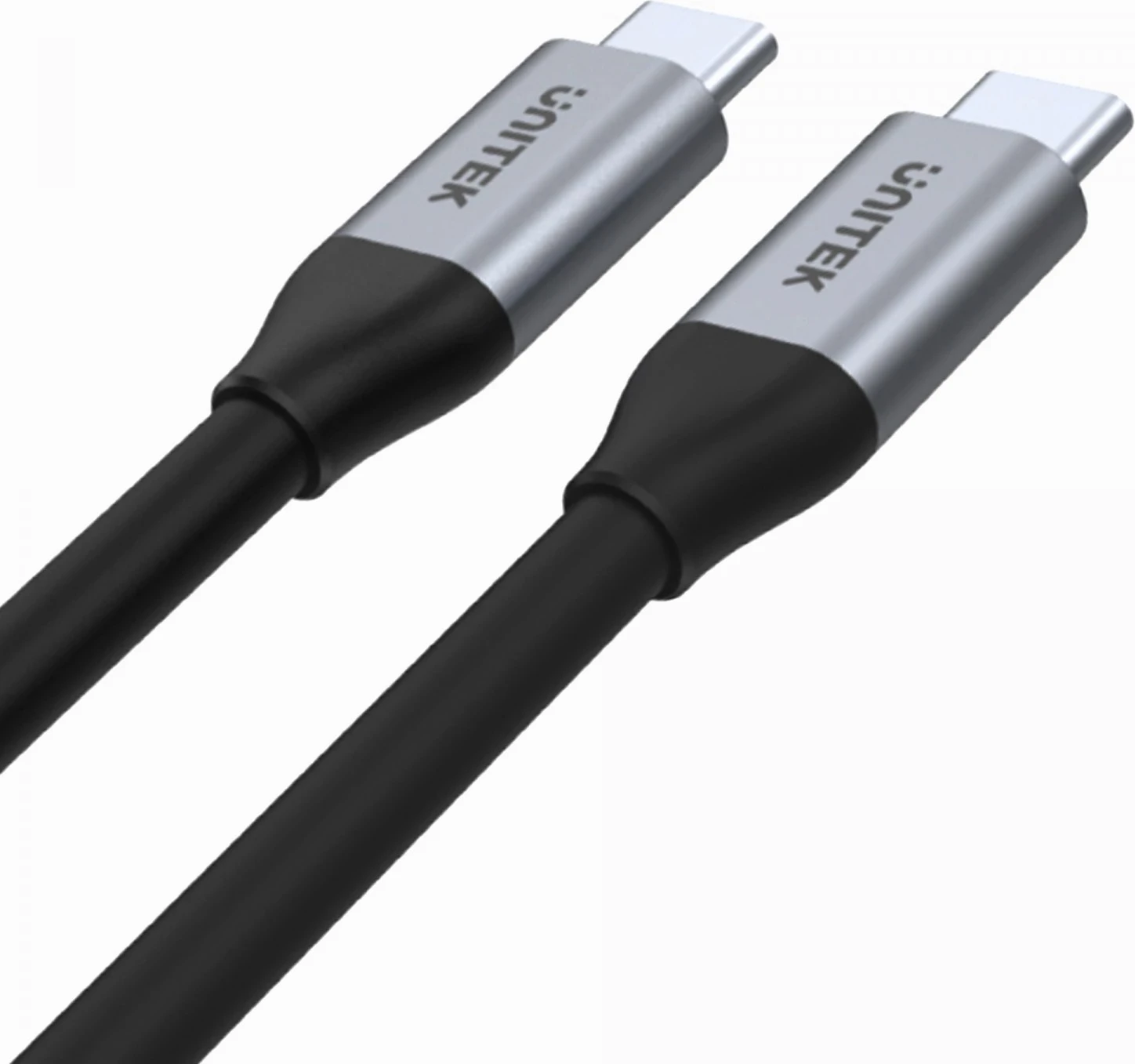 USB-C kabel za USB-C Unitek, 10Gbps, 4K 60Hz, 20V/5A, črn