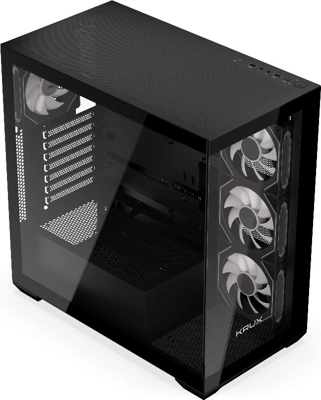 Računalniško ohišje KRUX EXO KRXD004, črno