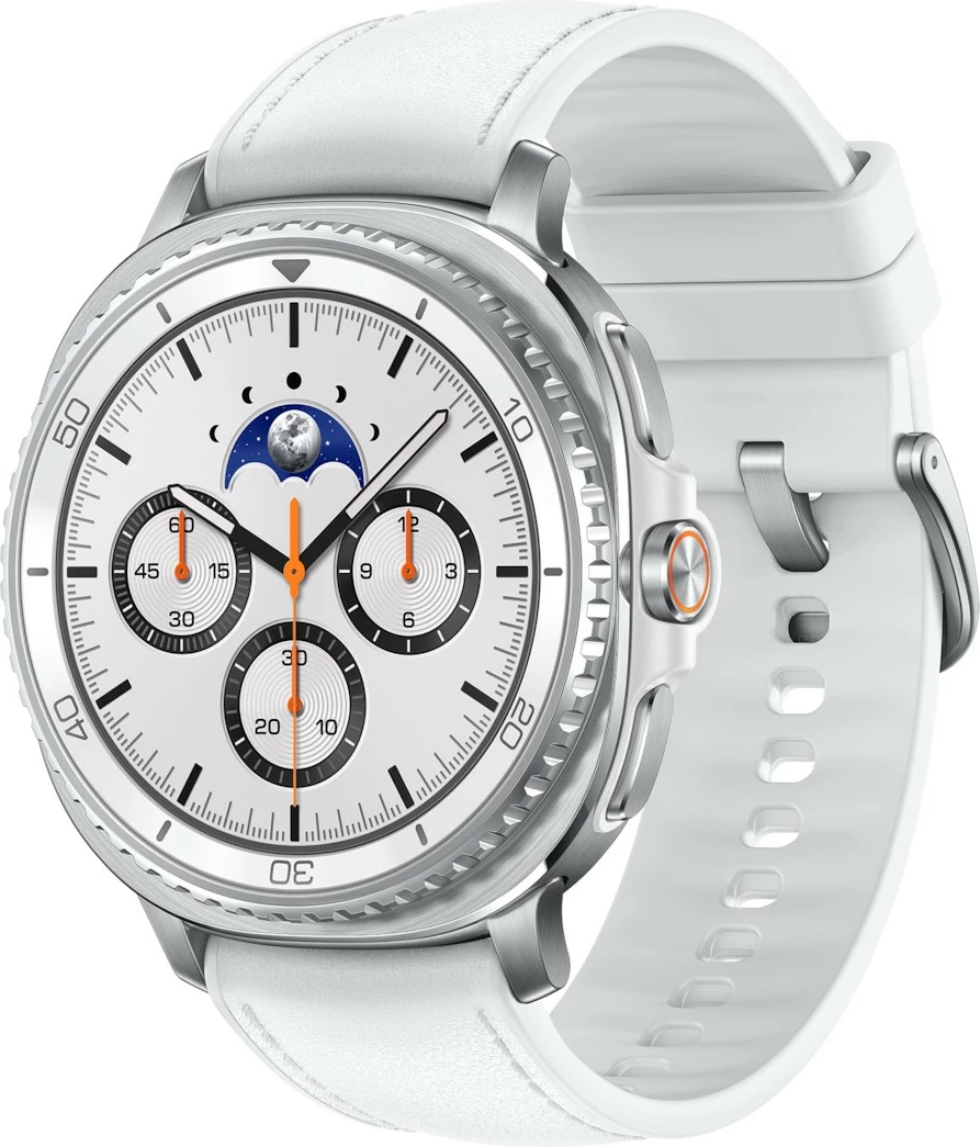 Pametna ura Samsung Galaxy Watch8 Classic SM-L500 46mm, 64 GB, bela