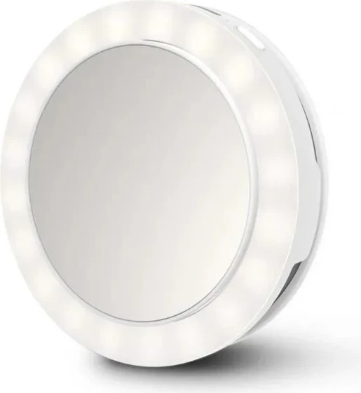 Ličilna ogledala z LED osvetlitvijo Medisana Ecomed CM-20E, bela