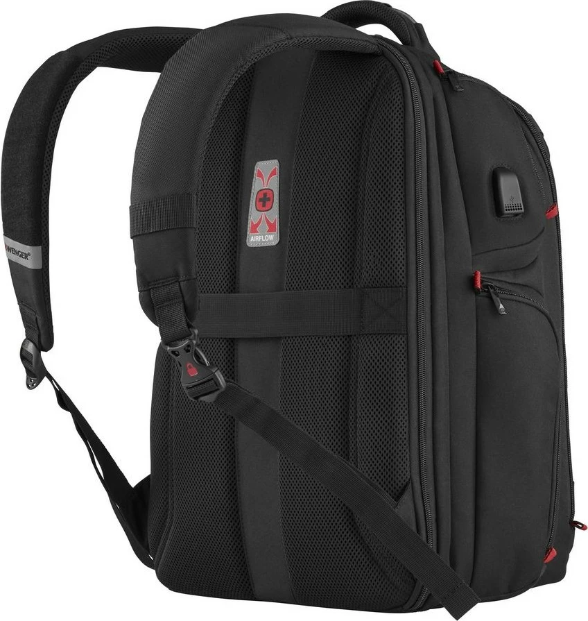 Gaming nahrbtnik Wenger PlayerOne 17,3-palčni, črn