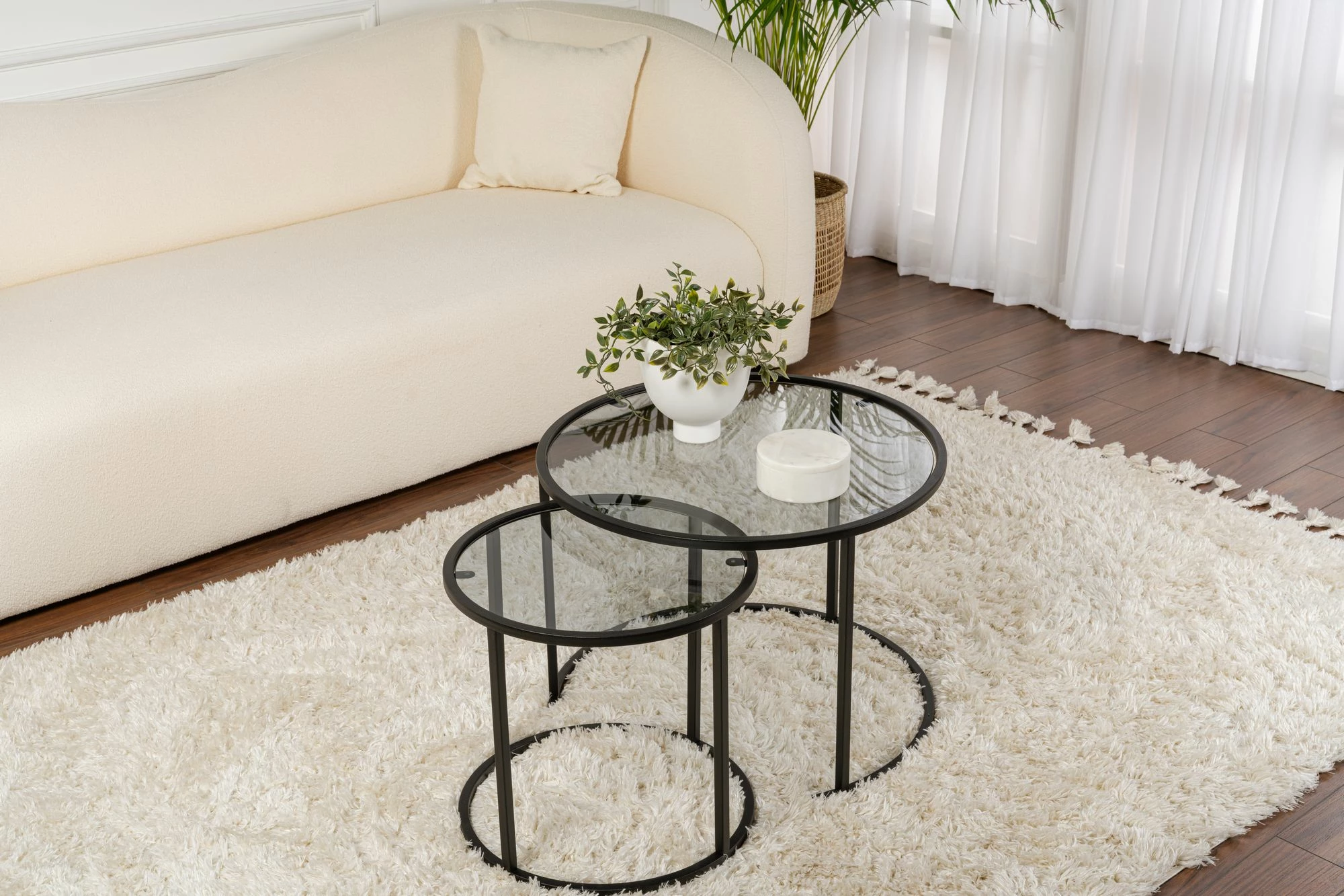 Set miz za kavo Nordure, Aurum, 60, 42, črn, siv