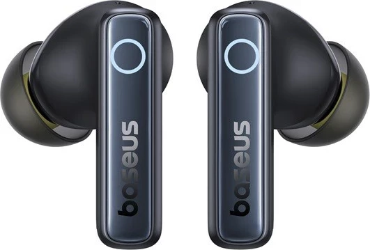 In-ear zvočniki z aktivnim dušenjem hrupa Baseus Bowie 35 TWS Bluetooth, črni