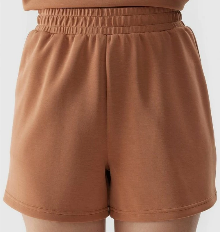 Kratke hlače za ženske 4F, rjave