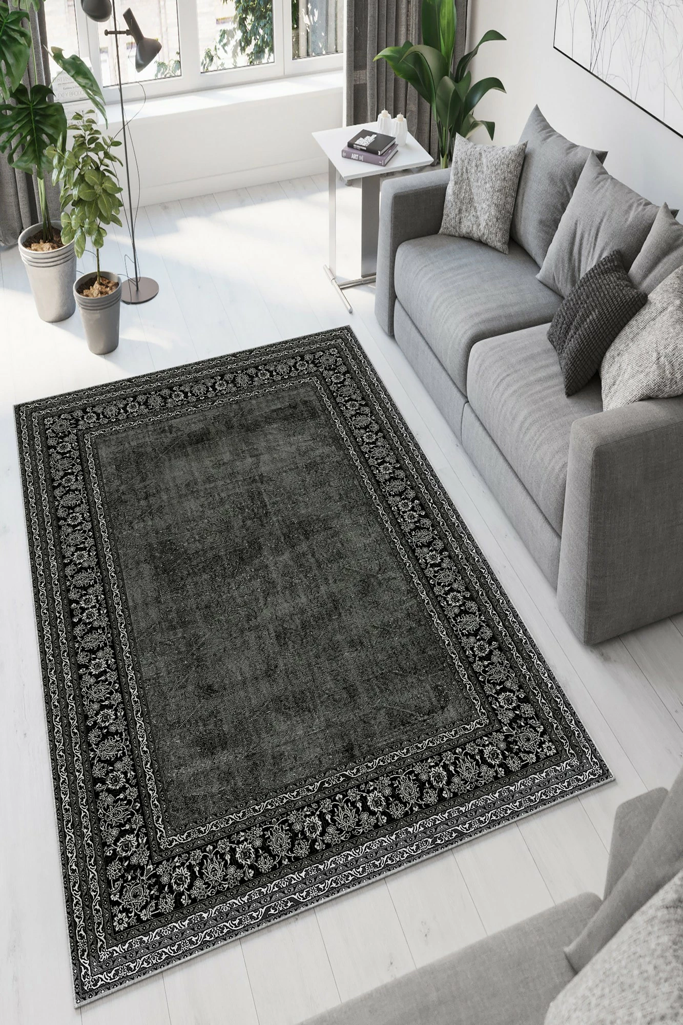 Preproga 60 x 100 cm, antracit Conceptum Hypnose, W755