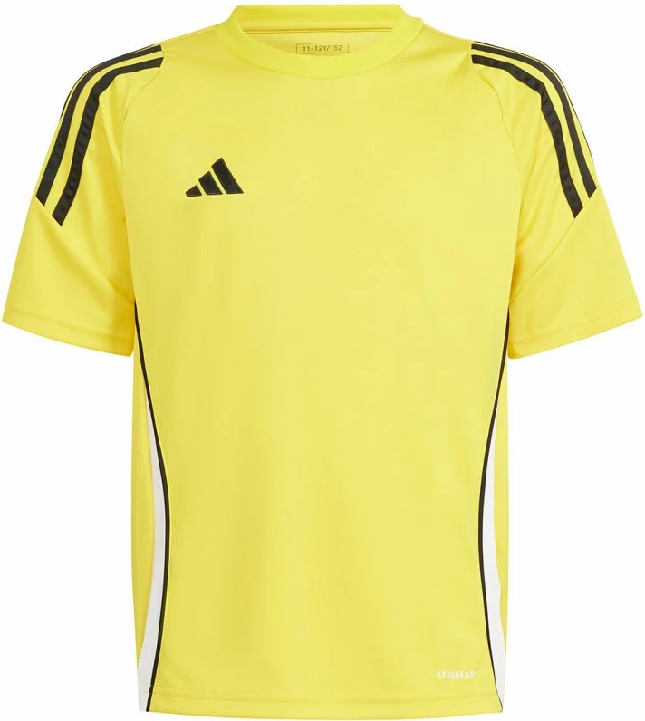 Nogometna majica za otroke adidas, rumena