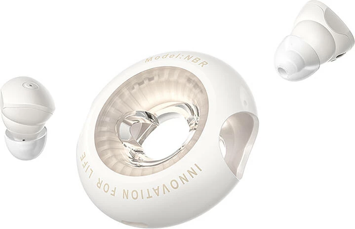 Brezžične TWS slušalke Vention NBRN0 T17, Bluetooth 5.3, IPX4, bež