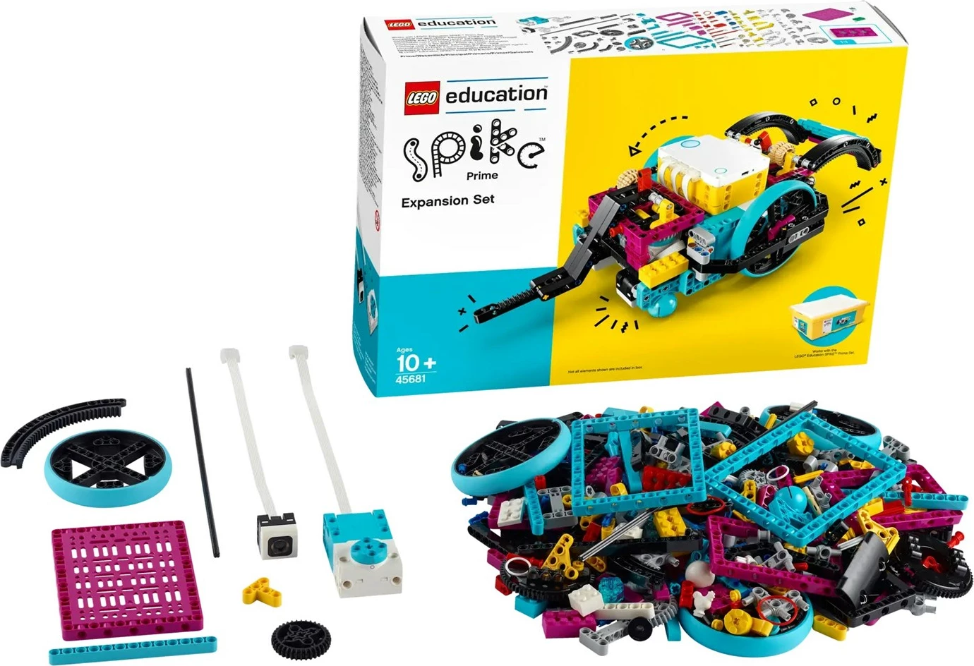 Razširitveni set LEGO Education Spike Prime, 604 kosov, za otroke 10+