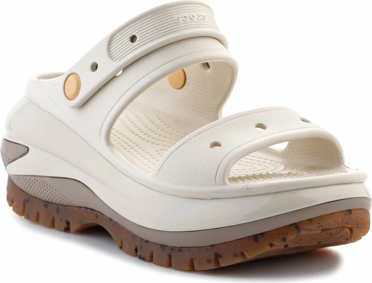 Čevlji Crocs Classic Mega Crush Clog W 207989-214, ženske, bež