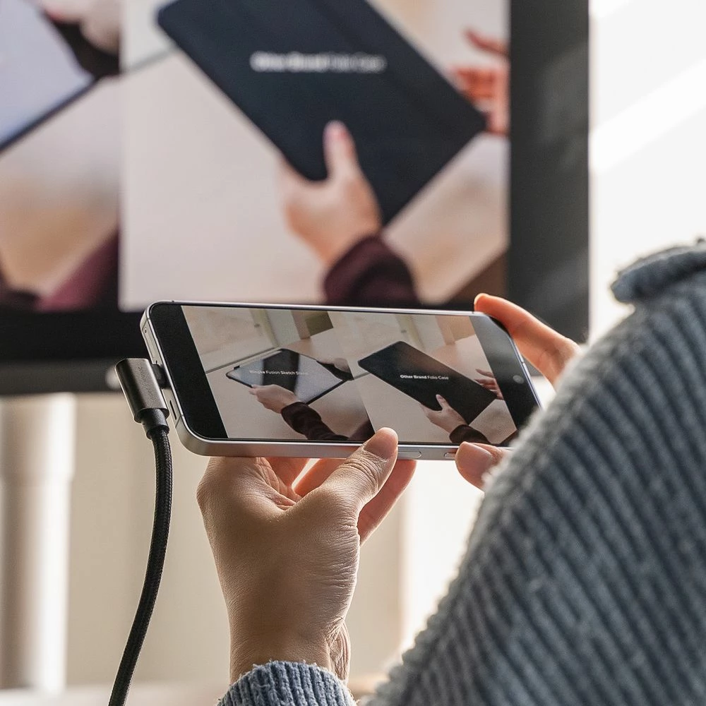 Kabel USB-C 3.2 Gen 2x2, 1 m, 240 W, Power Delivery 3.1, Ringke, črn