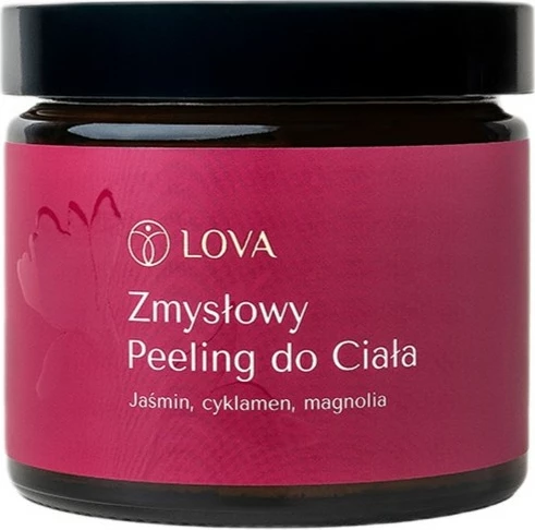 Piling za telo Sensual, LOVA Jasmine Ciklama Magnolija, 250 ml