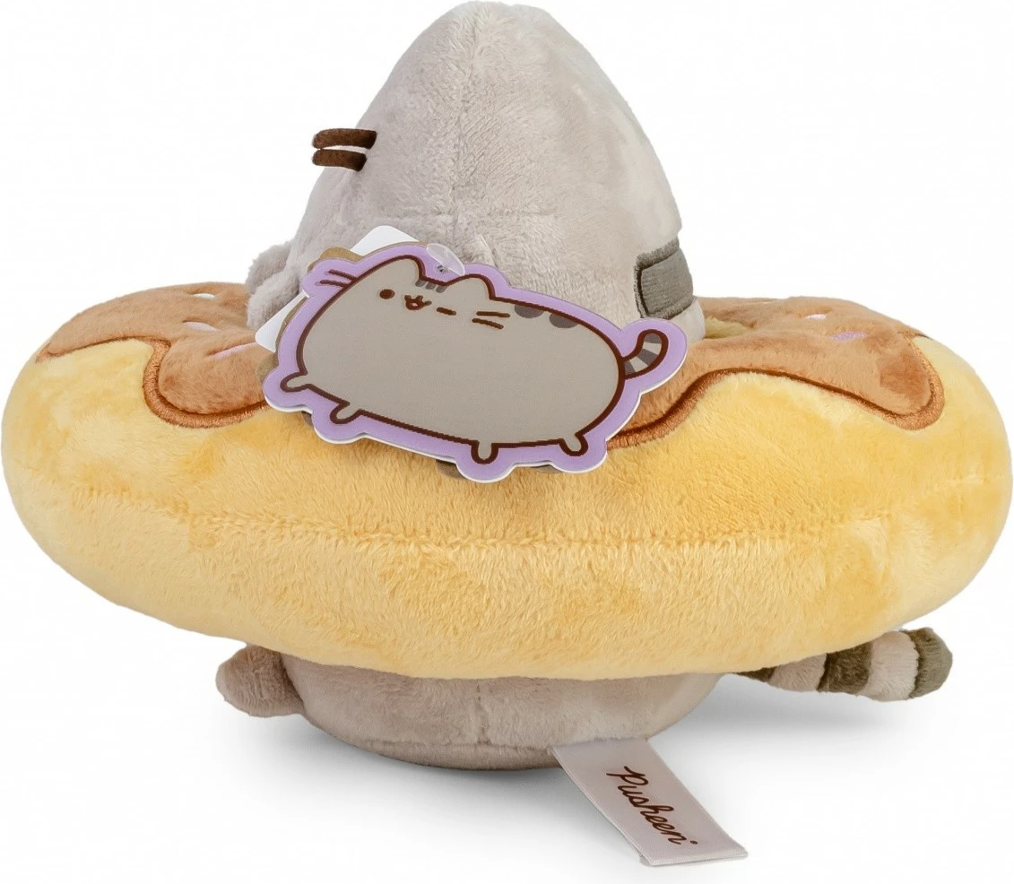 Plišasta maskota Pusheen Daffi P-248, 18 cm, rjava/siva/rumena